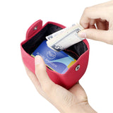 Royal Bagger RFID Mini Genuine Cow Leather Coin Purse for Women - Small Wallet Pouch for Keys, Earphones & Essentials 5603