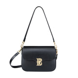 Royal Bagger Crossbody Box Bag for Women, Genuine Cowhide Leather, Elegant Small Shoulder Purse, Compact Daily Handbag 3245