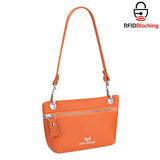 Royal Bagger RFID Blocking Coin Purse for Women Genuine Leather Portable Small Handbag Fashion Casual Clutch Wallet 2756