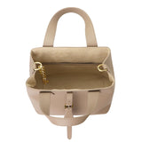 Royal Bagger Women Genuine Cow Leather Bucket Bag Elegant Crossbody Shoulder Purse Basket Handbag 3262