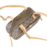 Royal Bagger Coated Canvas & Vegetable-Tanned Leather Shoulder Bag for Women – Retro Cylinder Purse, Adjustable Strap 5249