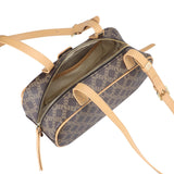 Royal Bagger Coated Canvas & Vegetable-Tanned Leather Shoulder Bag for Women – Retro Cylinder Purse, Adjustable Strap 5249