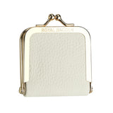 Royal Bagger Genuine Leather Mini Jewelry Box, Ring & Necklace Storage, Slim Coin Purse with Kiss Lock for Women 3120