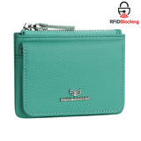 Royal Bagger Genuine Leather Women's Coin Purse - RFID Blocking Small Wallet, Casual Zipper Change Pouch for Daily Use 3200