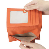 Royal Bagger Genuine Leather RFID Blocking Passport Wallets, Casual Style Credit Card Holder for Women, Travel Wallet Purse 3090