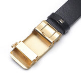 Royal Bagger Men's Genuine Leather Ratchet Belt for Dress & Casual Wear, Trim-to-Fit Design, Elegant Gift Box 01