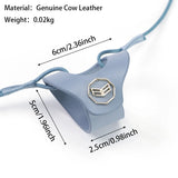 Royal Bagger Fashion Genuine Leather Eyeglass Neck Strap, Portable Sunglasses Holder, Anti-Loss Glasses Cord for Women 3130