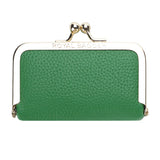 Royal Bagger Genuine Leather Jewelry Box, Mini Case for Rings, Necklaces & Earrings, Kiss Lock Coin Purse for Women 3203