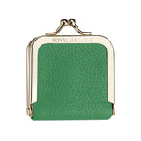 Royal Bagger Genuine Leather Mini Jewelry Box, Ring & Necklace Storage, Slim Coin Purse with Kiss Lock for Women 3120