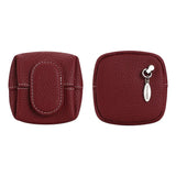 Royal Bagger Mini Lychee Pattern Coin Purse, Solid Color Buckle Key Earphone Storage Bag, Casual Change Pouch for Daily Use 1603