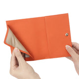 Royal Bagger Genuine Leather RFID Blocking Passport Wallets, Casual Style Credit Card Holder for Women, Travel Wallet Purse 3090