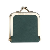 Royal Bagger Genuine Leather Mini Jewelry Box, Ring & Necklace Storage, Slim Coin Purse with Kiss Lock for Women 3120