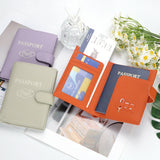 Royal Bagger RFID Genuine Leather Passport Wallet for Women, Casual Travel Wallets and Card Holder with SIM Card Pin Tool 3220