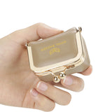 Small Size, Royal Bagger Retro Genuine Leather Mini Kiss Lock Coin Purse – Women's Jewelry Box for Earrings, Rings & More 3894