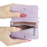 Royal Bagger Genuine Leather Women's Coin Purse - RFID Blocking Small Wallet, Casual Zipper Change Pouch for Daily Use 3200