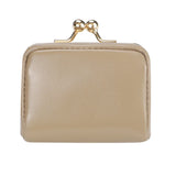 Big Size, Royal Bagger Genuine Leather Mini Jewelry Box, Ring & Necklace Storage, Retro Coin Purse with Kiss Lock for Women 4894