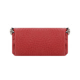 Royal Bagger Genuine Leather Mini Coin Purse, Solid Color Kiss Lock Change Pouch, Casual Style Small Storage Bag for Women 1894