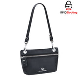 Royal Bagger RFID Blocking Coin Purse for Women Genuine Leather Portable Small Handbag Fashion Casual Clutch Wallet 2756