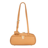 Royal Bagger Genuine Cow Leather Shoulder Handbag for Women, Cylinder Purse with Adjustable Strap, Fashion Women's Bag 3249