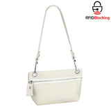 Royal Bagger RFID Blocking Coin Purse for Women Genuine Leather Portable Small Handbag Fashion Casual Clutch Wallet 2756