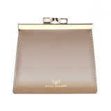 Royal Bagger Kiss Lock RFID Credit Card Holder for Women, Genuine Cow Leather Short Wallets, Fashion Vintage Coin Purse 3242