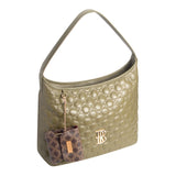 Royal Bagger RFID Coin Purse & Card Holder for Women, with Removable Keychain, Coated Canvas & Vegetable-Tanned Leather Storage Bag 5622