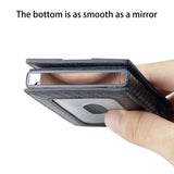 Royal Bagger Carbon Fiber Men's Wallet, Quick Card Access, RFID Blocking, 12 - Card Capacity with ID Window & Magnetic Closure 3246