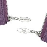 Royal Bagger Women’s RFID Blocking Long Wallet – Genuine Cow Leather Trifold Purse with Multi-Card Slots & Magnetic Closure 5063