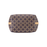 Royal Bagger Retro Signature Canvas & Leather Bucket Bag, Convertible Tote & Basket Handbag for Women 5262