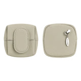 Royal Bagger Mini Lychee Pattern Coin Purse, Solid Color Buckle Key Earphone Storage Bag, Casual Change Pouch for Daily Use 1603