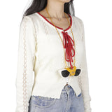 Royal Bagger Fashion Genuine Leather Eyeglass Neck Strap, Portable Sunglasses Holder, Anti-Loss Glasses Cord for Women 3130