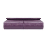 Royal Bagger RFID Blocking Women's Short Wallet Genuine Leather Multi-card Slots Card Holder Trifold Purse Magnetic Opening 2063