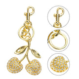 Royal Bagger Cute Cherry Keychain - Fashion Casual Metal Cherry Charm, Key Ring for Backpacks, Purses, and Gifts 001