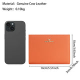 Royal Bagger Genuine Leather RFID Blocking Passport Wallets, Casual Style Credit Card Holder for Women, Travel Wallet Purse 3090