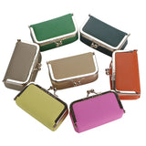 Royal Bagger Genuine Leather Jewelry Box, Mini Case for Rings, Necklaces & Earrings, Kiss Lock Coin Purse for Women 3203