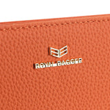 Royal Bagger Genuine Leather RFID Blocking Passport Wallets, Casual Style Credit Card Holder for Women, Travel Wallet Purse 3090