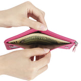 Royal Bagger RFID Blocking Genuine Leather Short Wallet for Women - Slim Bifold Coin Purse, Fashionable & Simple Design 3201