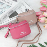 Royal Bagger Cute Mini Coin Purse for Women - RFID Blocking, Genuine Leather Change Pouch Fashion Simple Storage Bag 2900
