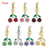Royal Bagger Cute Cherry Keychain - Fashion Casual Metal Cherry Charm, Key Ring for Backpacks, Purses, and Gifts 001