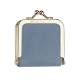 Royal Bagger Genuine Leather Mini Jewelry Box, Ring & Necklace Storage, Slim Coin Purse with Kiss Lock for Women 3120