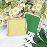 Royal Bagger Genuine Leather Mini Jewelry Box, Ring & Necklace Storage, Slim Coin Purse with Kiss Lock for Women 3120