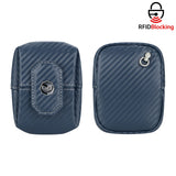 Royal Bagger Carbon Fiber Coin Purses for Men, RFID Slim Minimalist Wallet, Lightweight Large-Capacity Card & Cash Holder 4603