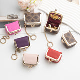 Royal Bagger Genuine Leather Mini Coin Purse, Solid Color Kiss Lock Change Pouch, Casual Style Small Storage Bag for Women 1894