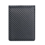 Royal Bagger Men's Genuine Leather Wallet RFID Card Holder Carbon Fiber Wallet Large Capacity Two Fold Wallet 3240
